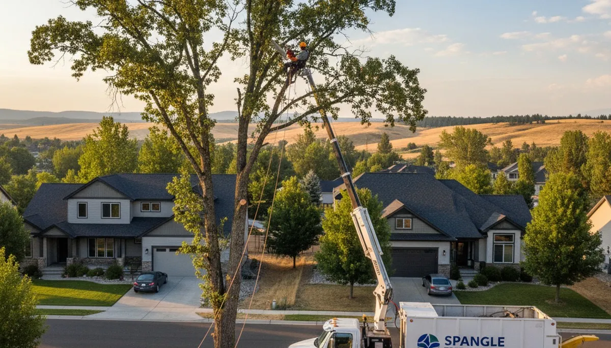 Professional tree removal service in Spokane, WA by certified arborists at Tree Service Spokane WA